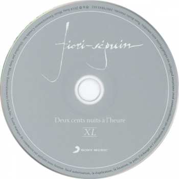 CD Serge Fiori: Deux Cents Nuits À L'Heure XL 426692