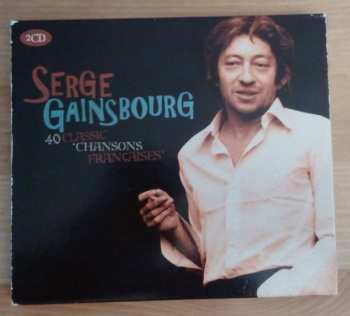 Album Serge Gainsbourg: 40 Classics Chansons Françaises 