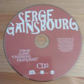 2CD Serge Gainsbourg: 40 Classics Chansons Françaises  453659
