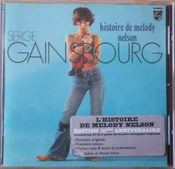 CD Serge Gainsbourg: Histoire De Melody Nelson 46150