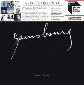 Serge Gainsbourg: Intégrale Des Enregistrements Studio, Volume 2 : 1971-1987 