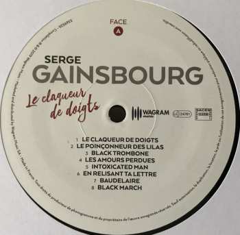 LP Serge Gainsbourg: Le Claqueur De Doigts 70885