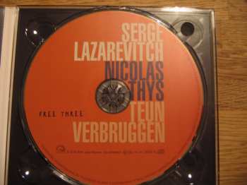 CD Serge Lazarevitch: Free Three 106733