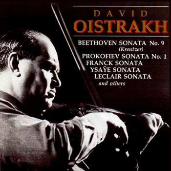 Album Serge Prokofieff: David Oistrach,violine