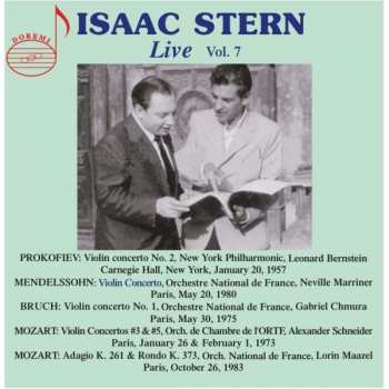 Album Serge Prokofieff: Isaac Stern - Live Vol.7