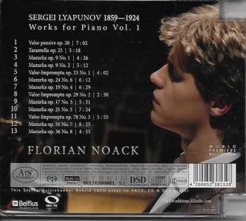 SACD Sergei Lyapunov: Works For Piano Vol. 1 189090
