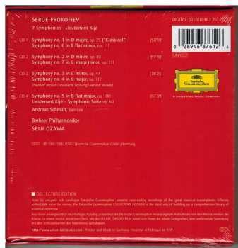 4CD/Box Set Sergei Prokofiev: 7 Symphonies •  Lieutenant Kijé 417236