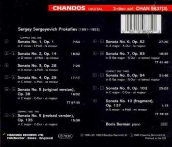 3CD/Box Set Sergei Prokofiev: Complete Piano Sonatas 337234