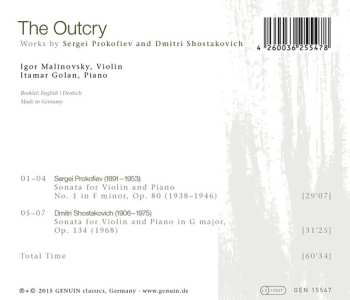 CD Sergei Prokofiev: The Outcry 469711