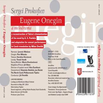 CD Sergei Prokofiev: Eugene Onegin. A Melodrama 321131
