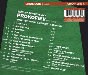 CD Sergei Prokofiev: Ivan The Terrible: Concert Scenario 314136