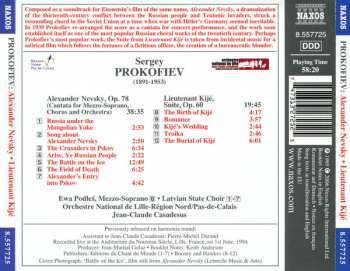 CD Sergei Prokofiev: Alexander Nevsky (Cantata) • Lieutenant Kijé (Suite)  422810