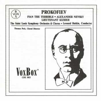 2CD/Box Set Sergei Prokofiev: The Film Music: Alexander Nevsky;  Ivan The Terrible; Lt. Kizheh 311060
