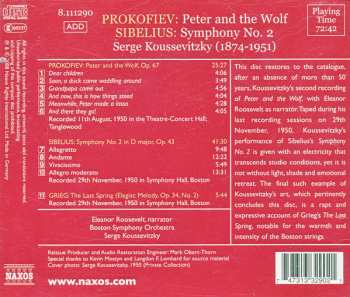 CD Sergei Prokofiev: Peter And The Wolf / Symphony No. 2 282849