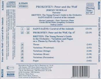 CD Sergei Prokofiev: Peter And The Wolf / The Young Person's Guide To The Orchestra / Carnival Of The Animals 429695