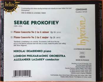 CD Sergei Prokofiev: Piano Concerto No 2, Piano Concerto No 3 192270