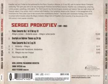 CD Sergei Prokofiev: Piano Concertos 1 & 3 284959