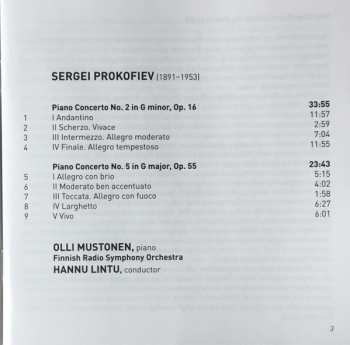 CD Sergei Prokofiev: Piano Concertos 2 & 5 314198