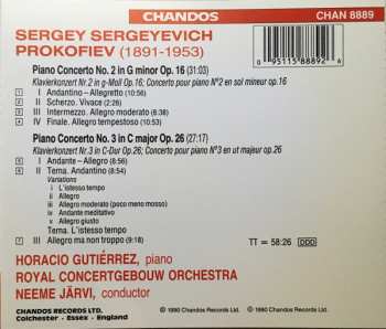 CD Sergei Prokofiev: Piano Concertos (No. 2 In G Minor Op. 16 / No. 3 In C Major Op. 26) 330391