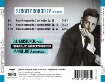 CD Sergei Prokofiev: Piano Concertos Nos. 1, 3 & 4 290677