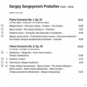 2CD Sergei Prokofiev: Piano Concertos Nos 1-5 115454