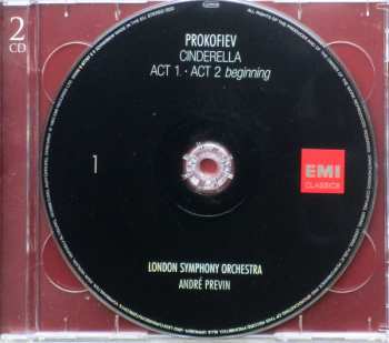 2CD Sergei Prokofiev: Prokofiev: Cinderella • Glazunov: Raymonda (Highlights) 389744