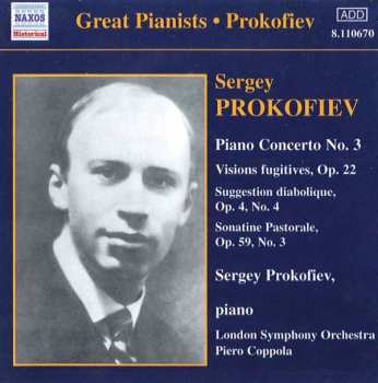 Sergei Prokofiev: Prokofiev Plays Prokofiev
