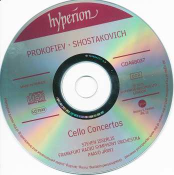 CD Sergei Prokofiev: Prokofiev • Shostakovich 296395