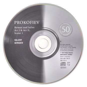 2CD Sergei Prokofiev: Romeo And Juliet 31002