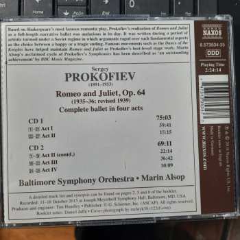 2CD Sergei Prokofiev: Romeo And Juliet (Complete Ballet) 445056