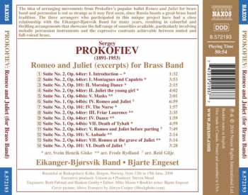 CD Sergei Prokofiev: Romeo And Juliet For Brass Band 290643