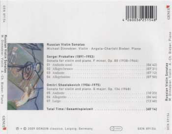 CD Sergei Prokofiev: Russian Violin Sonatas 314128