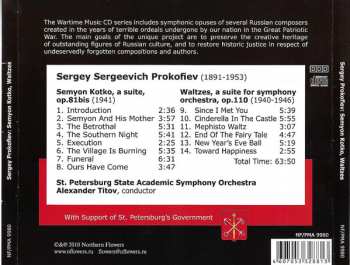 CD Sergei Prokofiev: Semyon Kotko, Waltzes 333188