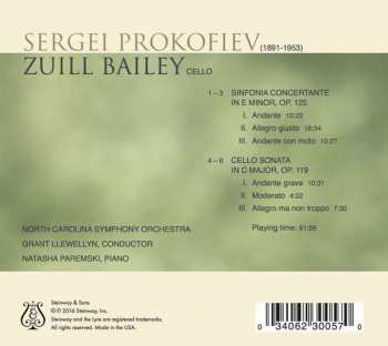 CD Sergei Prokofiev: Sinfonia Concertante / Cello Sonata DIGI 316593