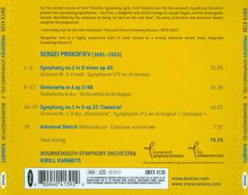 CD Sergei Prokofiev: Symphonies 1 & 2 •Sinfonietta  329672