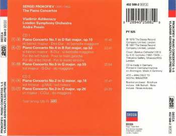 2CD Sergei Prokofiev: The 5 Piano Concertos 384878