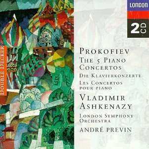 Album Sergei Prokofiev: The Five Piano Concertos 