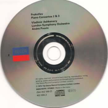 2CD Sergei Prokofiev: The 5 Piano Concertos 384878