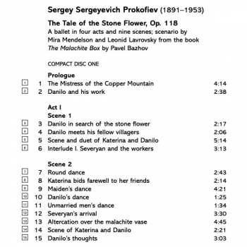 2CD Sergei Prokofiev: The Stone Flower 323233