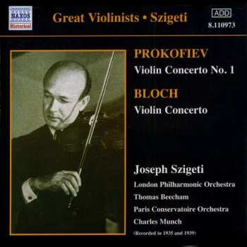 Album Sergei Prokofiev: Violin Concerto No. 1 / Violin Concerto