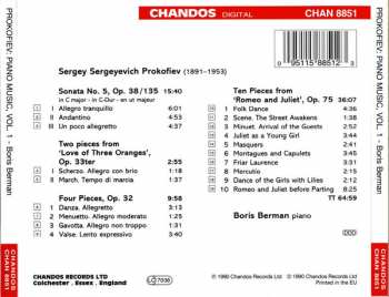 CD Sergei Prokofiev: Vol. 1 Of The Complete Piano Music 332372