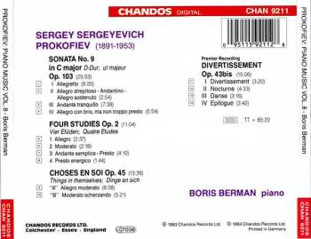 CD Sergei Prokofiev: Vol. 8 Of The Complete Piano Music 314067