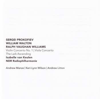 CD Sergei Prokofiev: Violin Concerto No. 1 | Viola Concerto | The Lark Ascending 400462