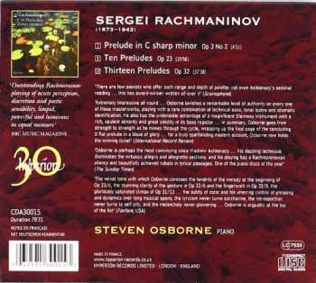 CD Sergei Vasilyevich Rachmaninoff: 24 Preludes 326047