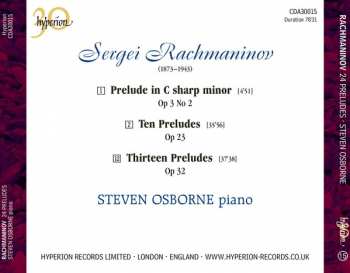 CD Sergei Vasilyevich Rachmaninoff: 24 Preludes 326047