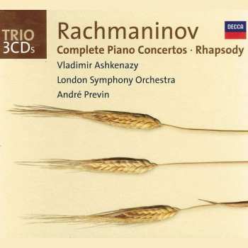 Album Sergei Vasilyevich Rachmaninoff: Complete Piano Concertos / Rhapsody