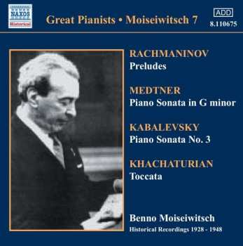 Sergei Vasilyevich Rachmaninoff: Moiseiwitsch 7