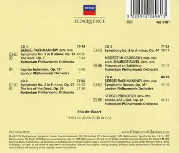 4CD Sergei Vasilyevich Rachmaninoff: Orchestral Works 94725