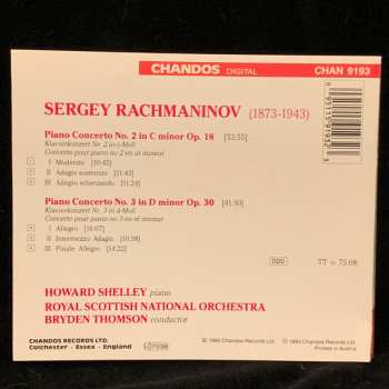 CD Sergei Vasilyevich Rachmaninoff: Piano Concertos, No.2 In C Minor Op.18, No.3 In D Minor Op.30 323234