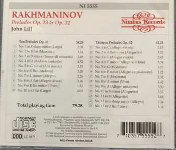 CD Sergei Vasilyevich Rachmaninoff: Preludes Op. 23 & Op. 32 173985